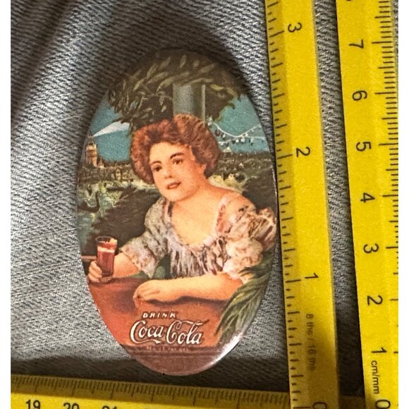 Coca-Cola Pocket Mirrors Set Of 5 Iconic 1970’s Artwork & Chewing Gum Ad D - Picture 7 of 7